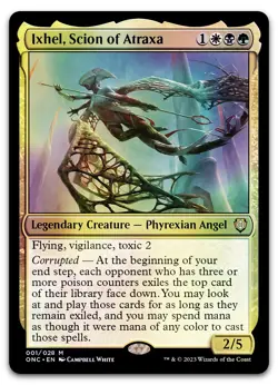 Ixhel, Scion of Atraxa #1 (Foil) (LP) Phyrexia All Will Be One ONC Magic MTG - Image 1
