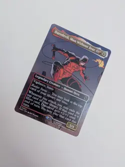 MTG - Daredevil, Man Without Fear (0324) (Borderless) - Marvel Super Heroes NM/M - Image 2