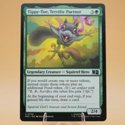 Tippy-Toe, Terrific Partner | 734 | Regular | U | Commander: Marvel SH | MTG - Image 1