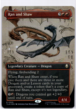 Ran and Shaw Borderless Foil NM MTG - Image 1