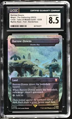 BOJUKA BOG Lord of the Rings Barrow-Downs Foil CGC 8.5 MTG [Nostalgium] - Image 1
