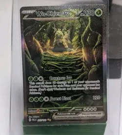 Pokemon Wo-Chien ex 257/193 SV02 Paldea Evolved SIR Full Art Holo 230 HP Eng - Image 1