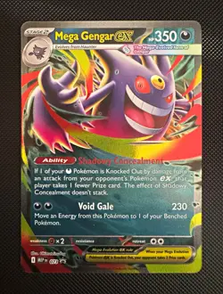 Mega Gengar ex 073 Promo Pokemon TCG English Mega Evolution - Image 1