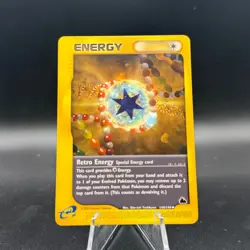 Retro Energy 144/144 Uncommon Skyridge Pokemon Near Mint - Image 1