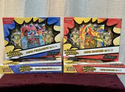 Ascended Heroes Mega Feraligatr ex Mega Emboar Ex Box Lot Of 4 Pokemon TCG - Image 2