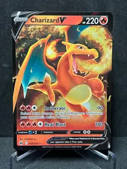 Charizard V 018/159 Holo V Rare Crown Zenith Pokemon Near Mint - Image 1