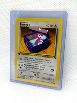 Porygon Rocket Set 48/82 First Edition Pokemon Trading Card - Image 1