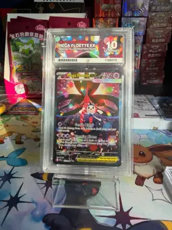 Pokemon TCG - Mega Floette EX 101/086 - Chaos Rising - ACE 10 PERFECT SUBS - Image 1