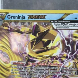 The Pokemon Company Greninja BREAK 41/122 Breakpoint Holo Rare 2016 English - Image 3