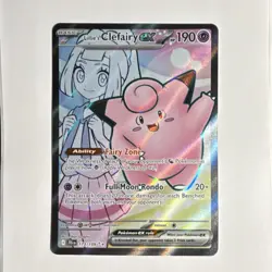 Pokemon Lillie's Clefairy ex Sv09 Journey Together Ultra Rare Holo 173/159 - Image 1