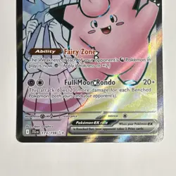 Pokemon Lillie's Clefairy ex Sv09 Journey Together Ultra Rare Holo 173/159 - Image 2