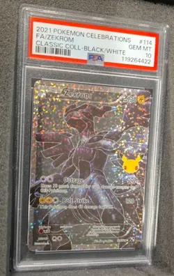 POKEMON CARD ZEKROM CLASSIC 114 CELEBRATIONS #114 GRADED PSA 10 GEM MINT - Image 2