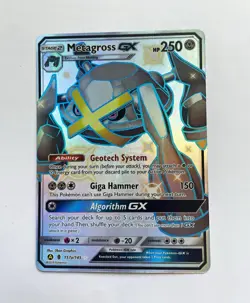 The Pokemon Company Metagross GX 250 HP Secret Rare Full Art Holo 157/145 Eng - Image 1
