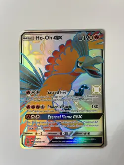 Pokemon Ho-Oh GX SV50/SV94 Hidden Fates Shiny Vault Full Art ENG - Image 1