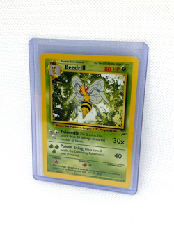 Beedrill Base Set 2 21/130 Pokemon Trading Card - Image 1