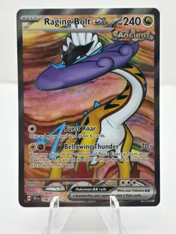 Raging Bolt ex Full Art Ultra Rare - 196/162 - Temporal Forces Pokemon 2024 - Image 1