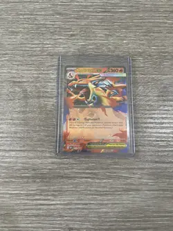 Pokemon TCG Mega Charizard Y Ex MEP #30 Promo Mega Evolutions NM English Holo - Image 1