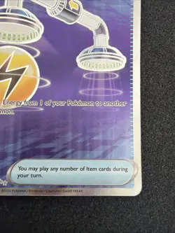 Energy Switch 107/084 Pitch Black -Ultra Rare Full Art- Pokemon TCG NM #LA2 - Image 4