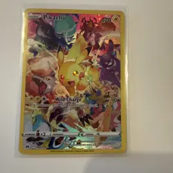 Pokemon TCG Pikachu 160/159 Crown Zenith Full Art Holo Secret Rare NM - Image 1