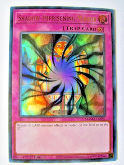 Yugioh! Shadow-Imprisoning Mirror Mama-en097 Ultra Rare 1st Ed Near Mint!! - Image 1