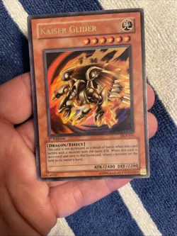 Yu-Gi-Oh! Dark Crisis 1st Edition Kaiser Glider Ultra Rare Card DCR-051 - Image 1