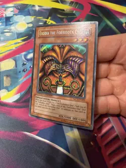 Yugioh Exodia The Forbidden One MC1-EN001 Secret Rare Limited ed MP/HP - Image 1