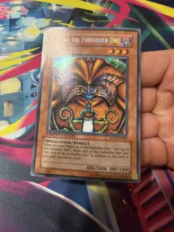 Yugioh Exodia The Forbidden One MC1-EN001 Secret Rare Limited ed MP/HP - Image 5