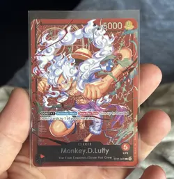 Bandai One Piece Card Game Monkey D Luffy Leader ST21-001 - Image 1