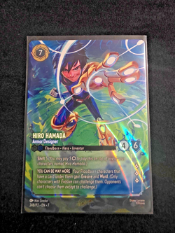 LORCANA: Hiro Hamada- Armor Designer (Enchanted) -Archazia's Island- SET 7 PROMO - Image 1
