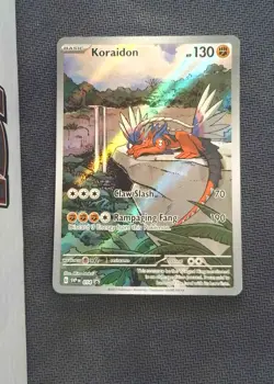 Koraidon Pokemon SV: Scarlet & Violet Promo Cards SVP #14 Holo Near Mint - Image 1