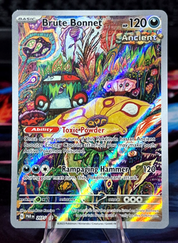Brute Bonnet - 207/182 - Illustration Rare - Paradox Rift - Pokemon Card - NM/M - Image 1