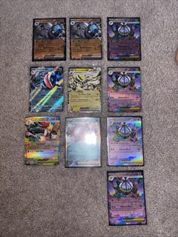 Pokemon TCG EX Lot of 10 Collectible Card Game Cards - Image 2
