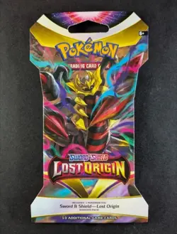 2022 Pokemon Lost Origin sleeved pack open Original cards inside - Image 1