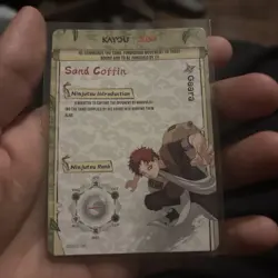Naruto Kayou English Series 2 Card - Gaara - NRSA02-SSR-003L3 - Image 2