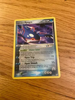 Pokemon TCG Team Aqua's Kyogre EX Team Magma vs Team Aqua Card 3/95 - Image 1