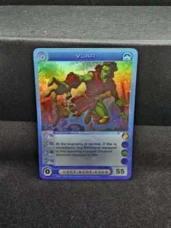 Chaotic Vlar - Super Rare Card - Alliances Unraveled - Overworld Creature - Image 1