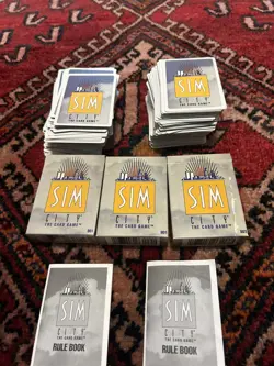 SIM City the Card Game Lot of 315 mixed lot cards CCG - Image 1