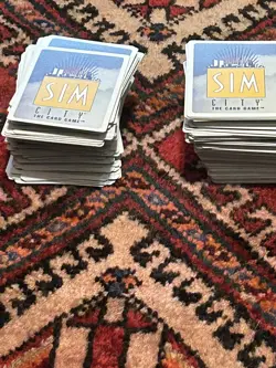 SIM City the Card Game Lot of 315 mixed lot cards CCG - Image 2