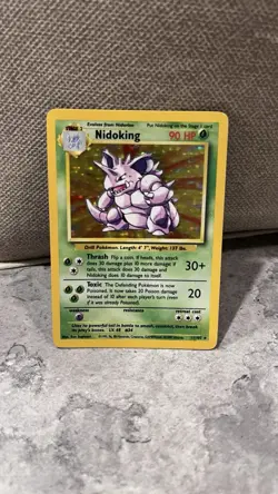 Pokemon holo Card Lot Base Set/2/fossil English Lapras Zapdos Nidoking Ninetails - Image 5