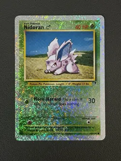 Nidoran Legendary Collection Reverse Holo Card 83/110 - Image 1