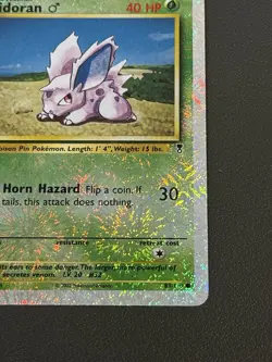 Nidoran Legendary Collection Reverse Holo Card 83/110 - Image 3