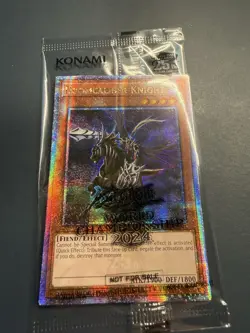 Sealed Yugioh Cards | Doomcaliber Knight Quarter Century Secret Rare | 2024-ENP0 - Image 1
