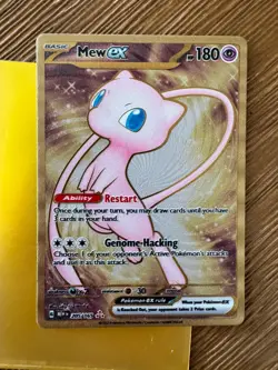 Mew ex - (151 Metal Card) 205/165 Sv: Scarlet & Violet 151 Regular - Image 1