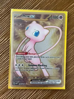 Mew ex - (151 Metal Card) 205/165 Sv: Scarlet & Violet 151 Regular - Image 3