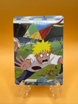 Naruto Uzumaki NRSA01-PU-003L4 Heavens Scroll English Naruto Kayou Card NM - Image 1