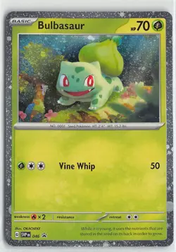 SV: Scarlet & Violet Promo Cards Holo Promo 046 Bulbasaur - (Cosmos Holo) - Image 1