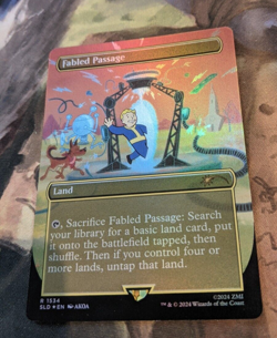 MTG Secret Lair x Fallout - Fabled Passage FOIL - Image 1