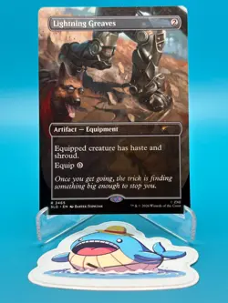 MTG Secret Lair - Fallout: Greet the Dog - Lightning Greaves - 2465 Non-Foil NM - Image 1