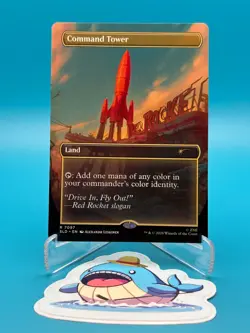 MTG Secret Lair - Fallout: Greet the Dog - Command Tower - 7097 Non-Foil - NM - Image 1