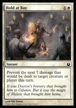 Hold at Bay Born of the Gods MTG Magic the Gathering card - Image 1